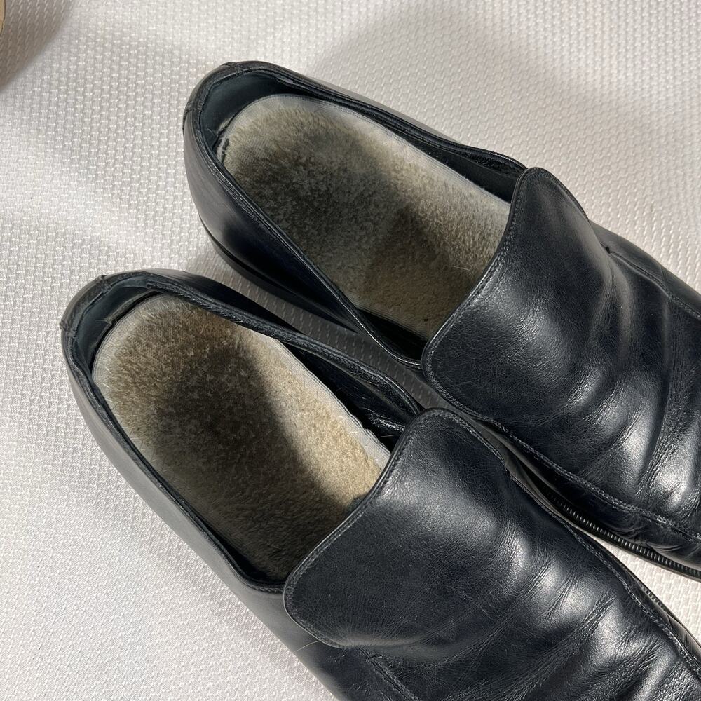 Dolce &‎ Gabbana Men’s Black Leather Slip On Loafers Size 9. - Picture 9 of 16